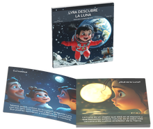 Cargar imagen en el visor de la galería, Libro Infantil. Lyra Descubre la Luna