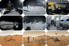 Cargar imagen en el visor de la galería, Gafas de Realidad Aumentada 360º para ver y explorar el Universo y el espacio