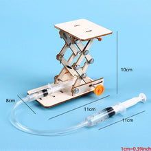 Cargar imagen en el visor de la galería, Ascensor de madera hidráulico