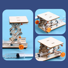 Cargar imagen en el visor de la galería, Ascensor de madera hidráulico