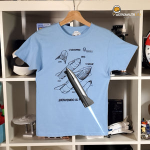 Camiseta con Realidad Aumentada: SPACEX - Starship