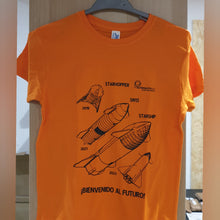 Cargar imagen en el visor de la galería, Camiseta con Realidad Aumentada: SPACEX - Starship
