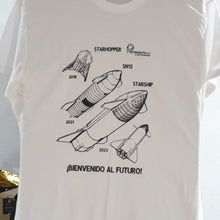 Cargar imagen en el visor de la galería, Camiseta con Realidad Aumentada: SPACEX - Starship