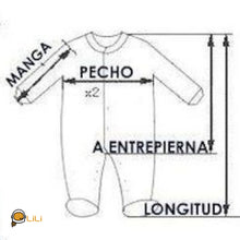 Cargar imagen en el visor de la galería, Traje de astronauta para bebés (Naranja)