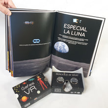 Cargar imagen en el visor de la galería, Kit Libro + Gafas Realidad Virtual (VR) "Descubre el Universo con la Astronauta LiLi"