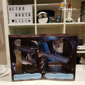 Kit Explora el espacio: Libro + Sistema Solar + Astronauta + Gafas 3D