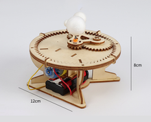 Cargar imagen en el visor de la galería, Telurio de madera - Movimiento de rotación, traslación y eclipses