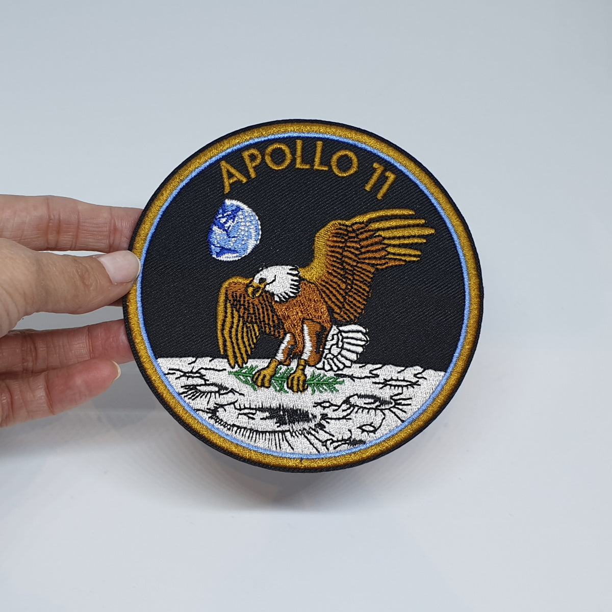 PARCHES BORDADOS NASA. APOLLO 11, APOLO 11, 100TH SPACE SHUTTLE