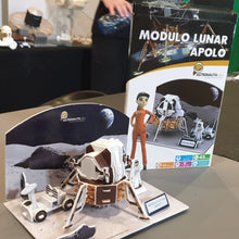 Cargar imagen en el visor de la galería, Puzzle 3D - Módulo Lunar Apollo 11