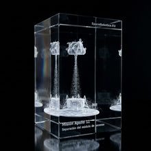 Cargar imagen en el visor de la galería, Cristal: Luna Despegue Eagle Apollo 11
