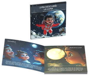 Libro Infantil. Lyra Descubre la Luna