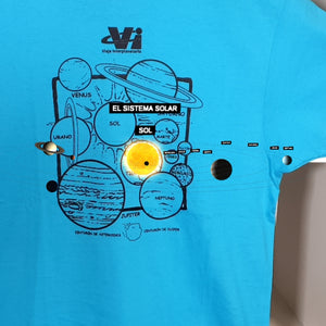 Camiseta con Realidad Aumentada: Sistema Solar