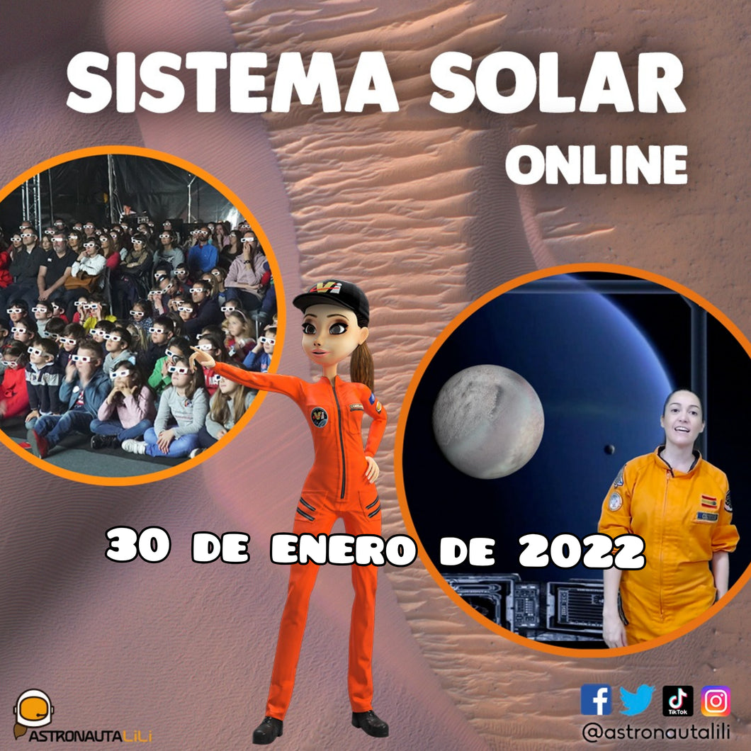 Clase Online - Misión 1: Viaje al Sistema Solar - Domingo 30 de enero de 2022