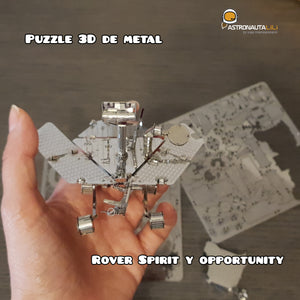 Rover de marte de metal - Spirit y Opportunity