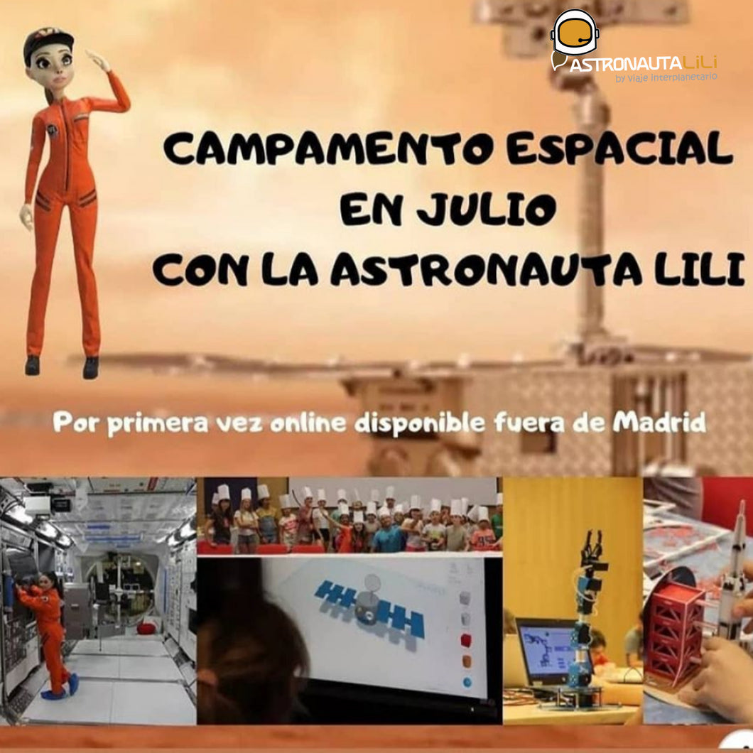 SPACE CAMP - Nivel 2: Misión a Marte - De 6 a 16 años - 2 semanas en julio 2021
